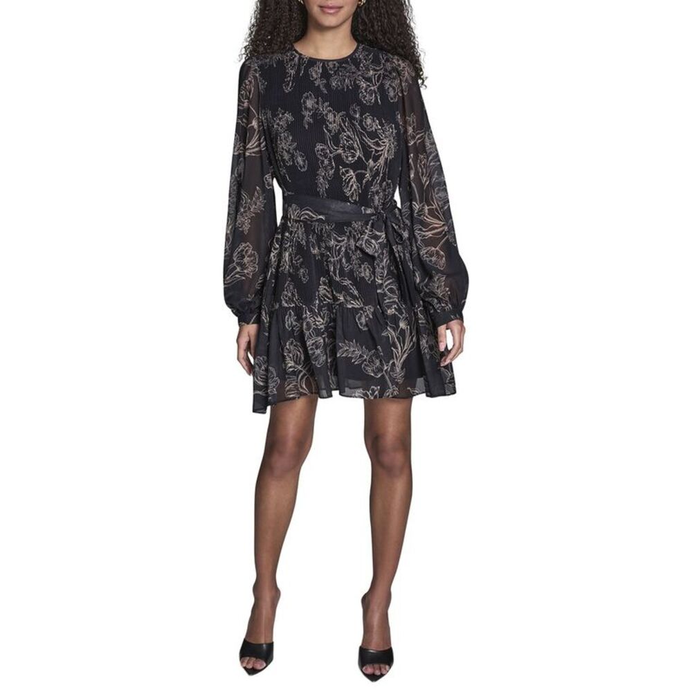 Bcbg Womens  Shift Dress, Black